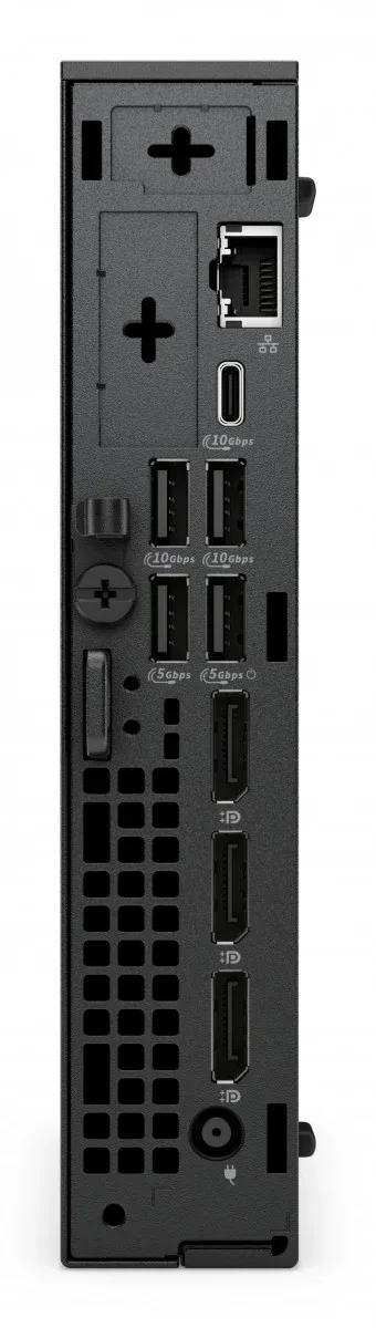 Dell Pro Micro — Core Ultra 7 265T — PC ultra-compact — vue 3