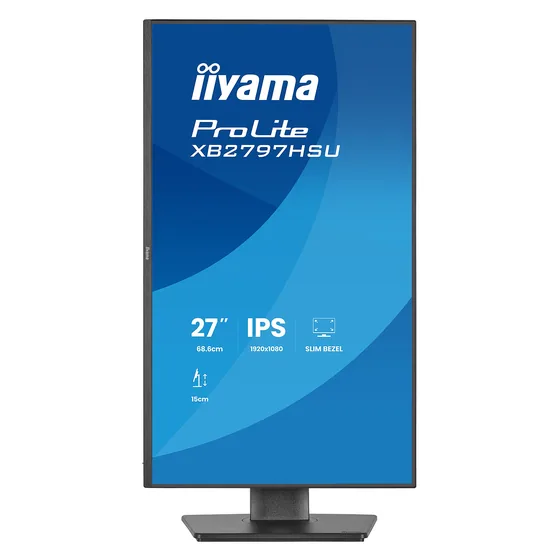 XB2797HSU-B1 — écran 27″ réglable en hauteur — vue 2