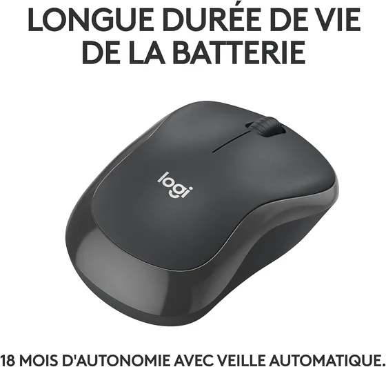 Souris Bluetooth Logitech M240 Silent — vue 4