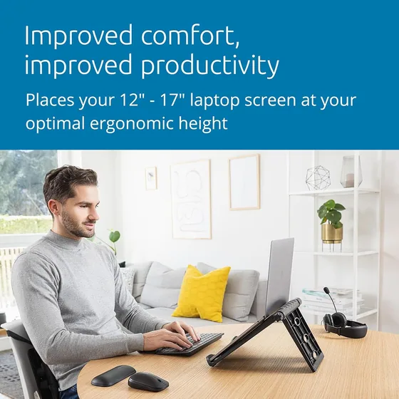 Support PC portable Kensington Easy Riser — vue 2