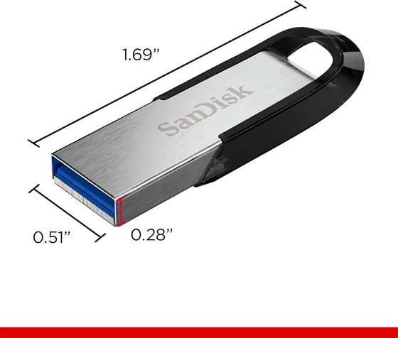 Clé USB SanDisk Ultra Flair 128 Go, USB 3.0 — vue 2
