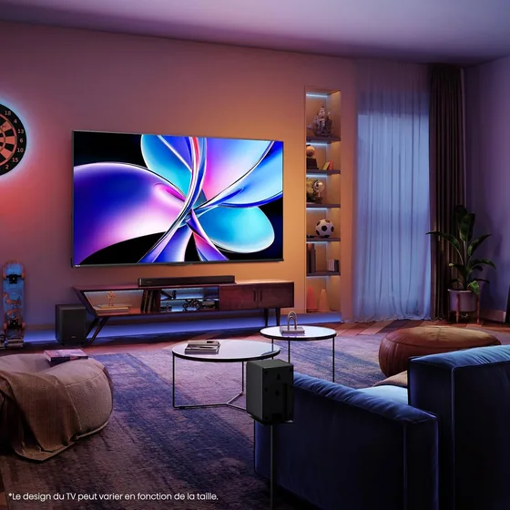 75E7Q Pro — TV QLED 75″ 4K 144 Hz — vue 2