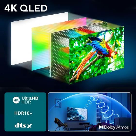 75PUS7800 — TV QLED 75″ 4K Titan OS — vue 4