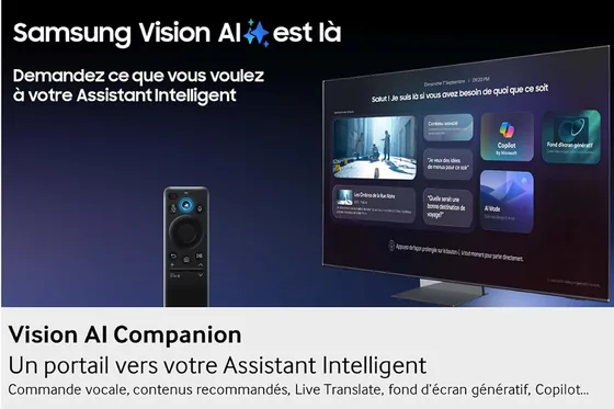 Neo QLED QN80F 55″ — TV Mini LED 4K — vue 3