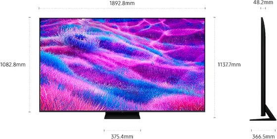 Neo QLED QN80F 75″ — TV Mini LED 4K — vue 4