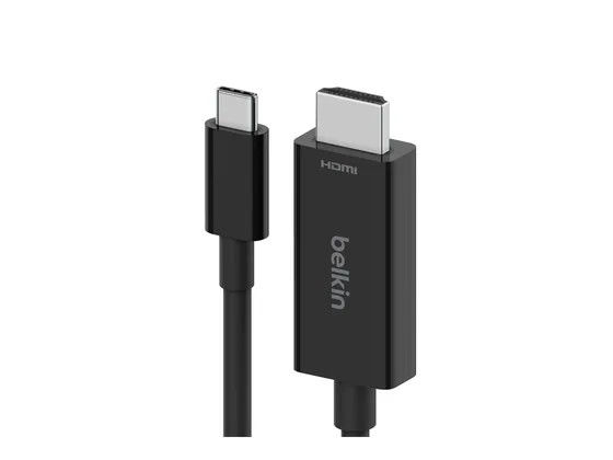 Câble USB-C vers HDMI 2.1 Belkin, 8K, 2 m — vue 3