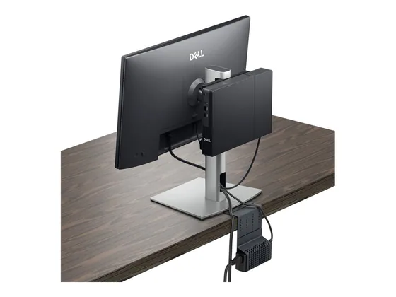 Dell Pro Micro — Core Ultra 5 · 8 Go — PC ultra-compact — Trois quarts droit
