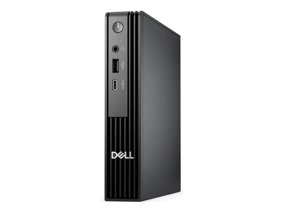 Dell Pro Micro — Core Ultra 5 · 16 Go — PC ultra-compact — Trois quarts droit