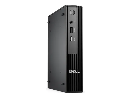Dell Pro Micro — Core Ultra 5 · 16 Go — PC ultra-compact — Trois quarts gauche