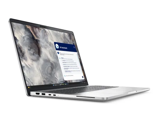 Dell Pro 16 Plus — Core Ultra 5 — portable pro — Trois quarts gauche
