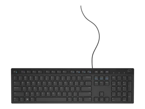 KB216 — clavier filaire AZERTY — Face