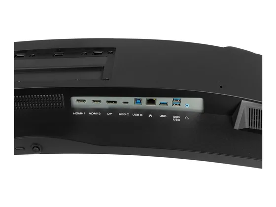 GCB4580DQSN-B1 — écran 45″ incurvé — Ports