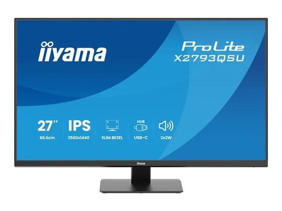 X2793QSU-B1 — écran 27″ QHD — Face
